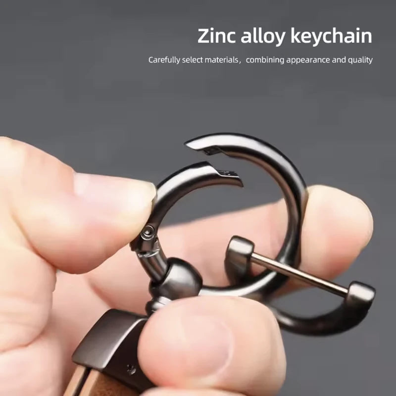 For BMW Performance E46 F30 E60 E90 F10 X5 E70 E39 E36 E87 X7 E Leather Car Keychain Key Chain Keying Pendant Holder Accessories