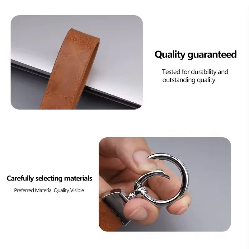 For BMW Performance E46 F30 E60 E90 F10 X5 E70 E39 E36 E87 X7 E Leather Car Keychain Key Chain Keying Pendant Holder Accessories
